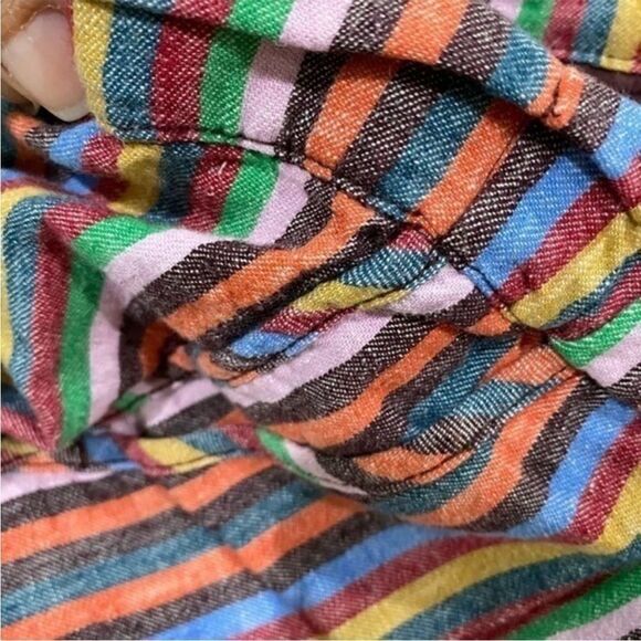 Madewell striped pull on shorts size XS - Picture 6 of 6